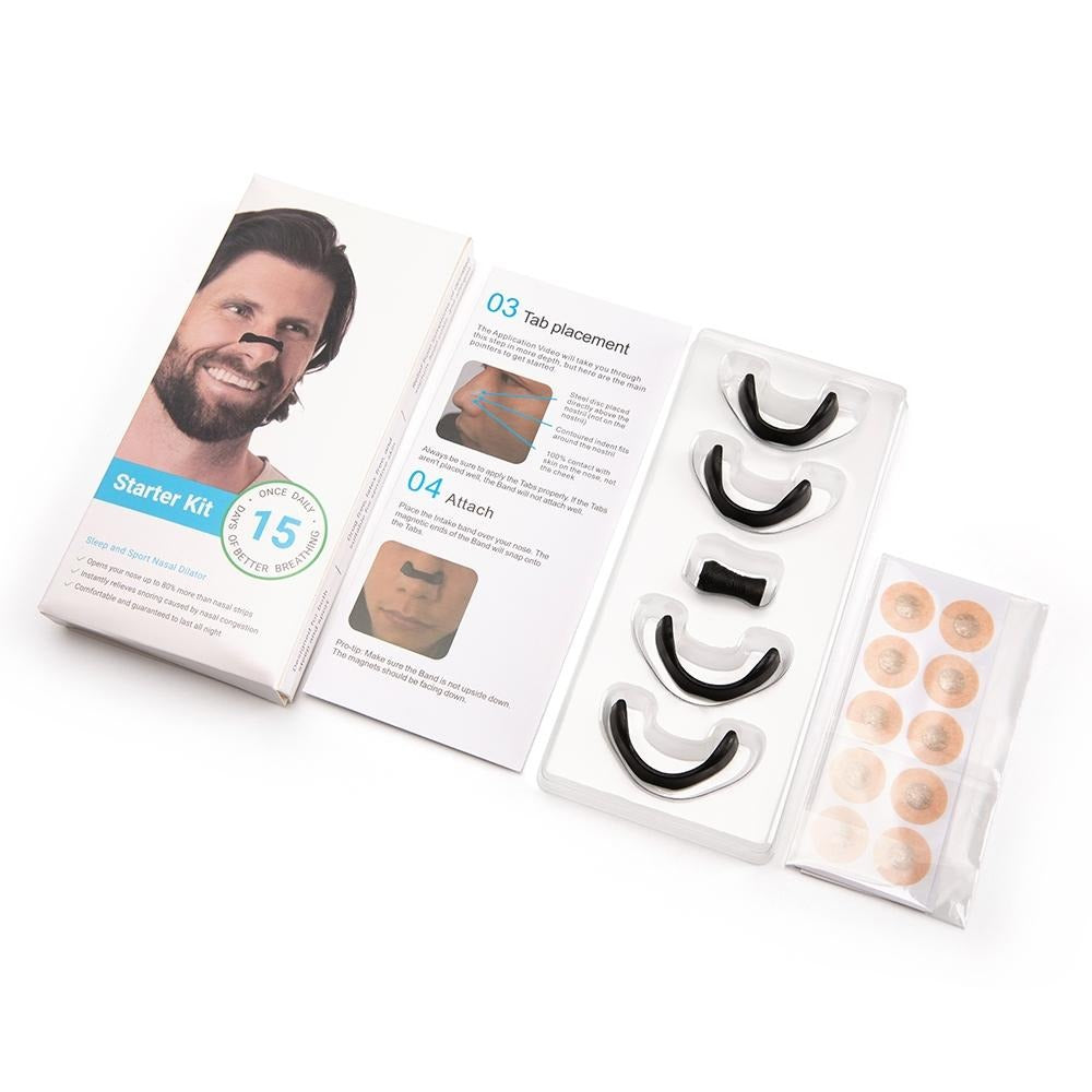 NasalFit ® Bandas magneticas para la nariz.