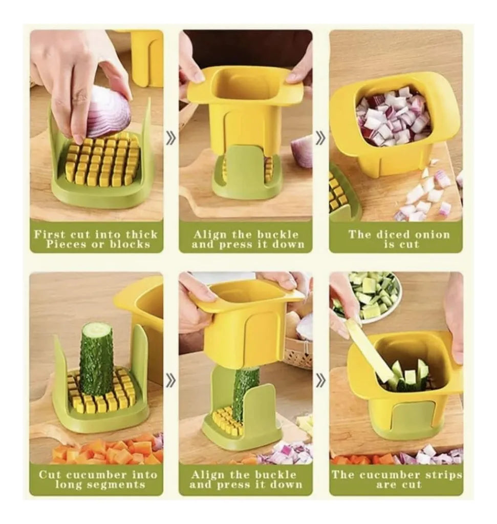 PicaFácil ® Cortador de Cocina 2 en 1