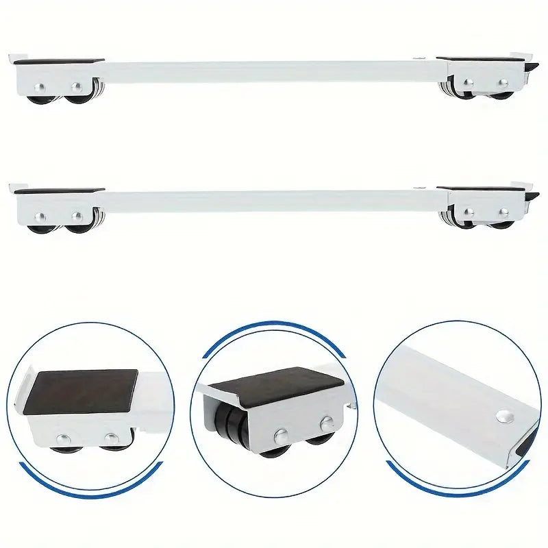Soporte Móvil Ajustable® con Ruedas para Electrodomésticos