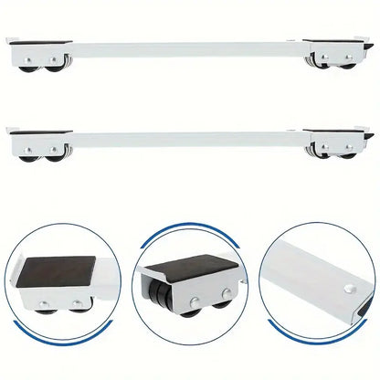 Soporte Móvil Ajustable® con Ruedas para Electrodomésticos